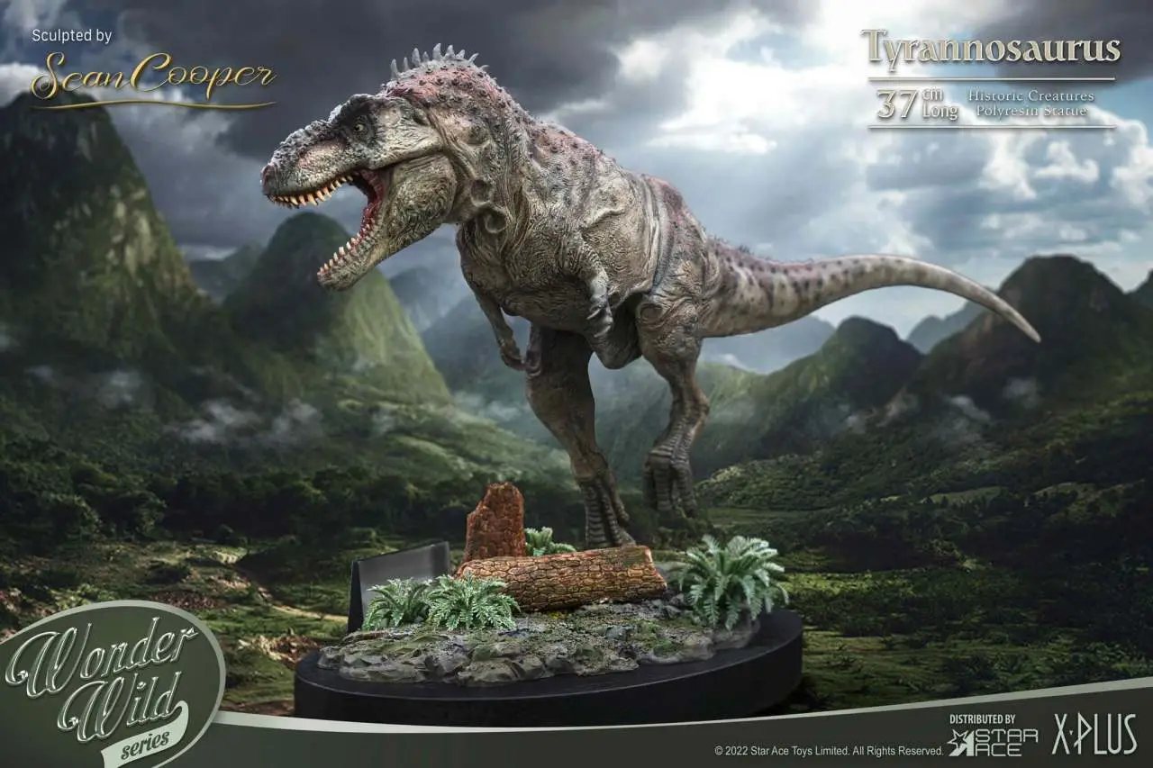 Statue tyrannosaurus rex deluxe resin